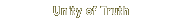 Unity of Truth