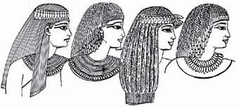 Men S And Women S Hairstyles Of Ancient Egypt